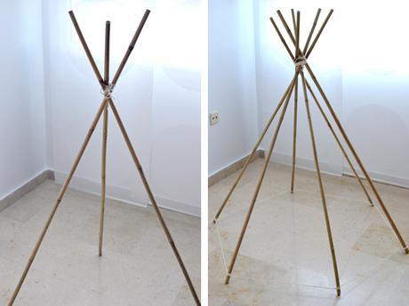 Nuestro tipi DIY