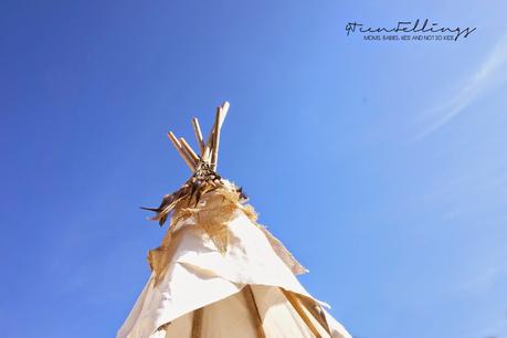 Nuestro tipi DIY