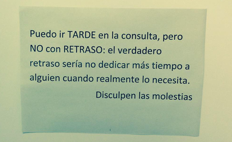 El retraso en la consulta del médico de familia