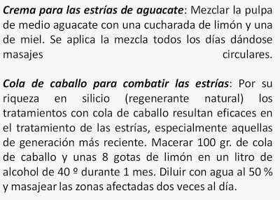 COLA DE CABALLO ESTRIAS