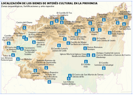 Crece el mapa de los tesoros de León