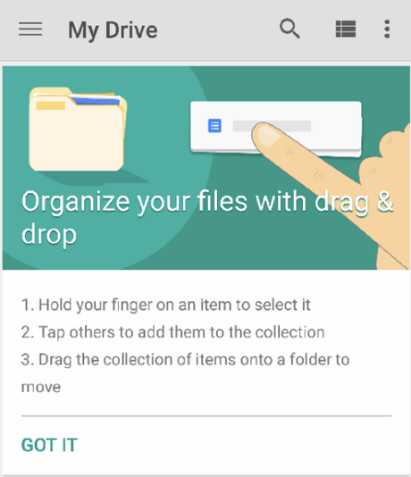 Google actualiza su Drive a la versión 2.2 para Android drive1