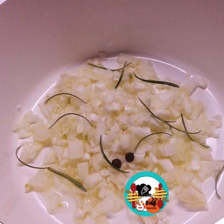 Pollo con curry y manzana