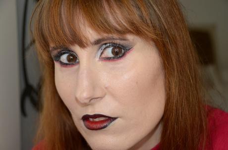 Maquillaje inspirado en Cruella de Vil