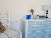 cuarto celeste vintage