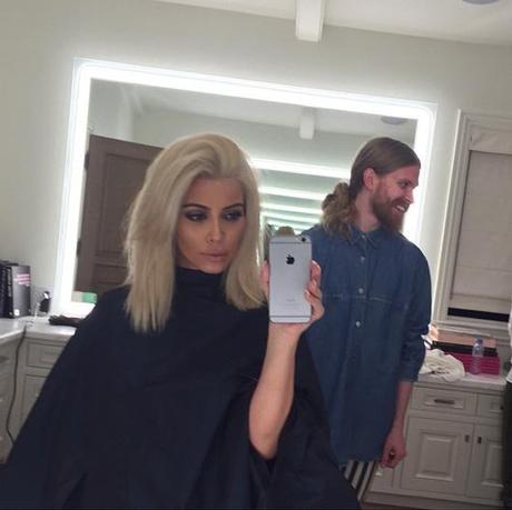 Kim Kardashian rubio platino