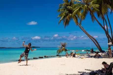Llegamos a Maafushi!