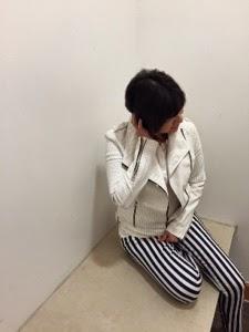 Rayas con Chamarra de Piel