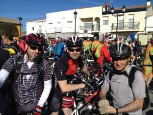 Jorge, Román y Jose en la II Rascaencinas