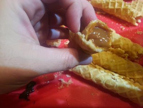 Cubanitos rellenos con dulce de leche Cubanitos rellenos con dulce de leche