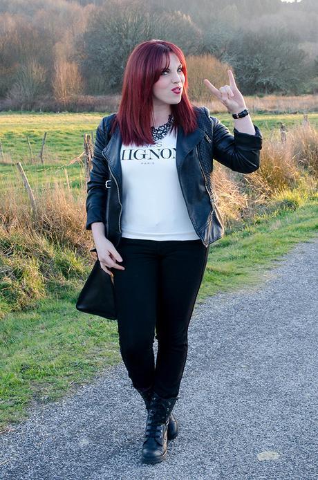 rock`n`roll Look rockero para el día a día