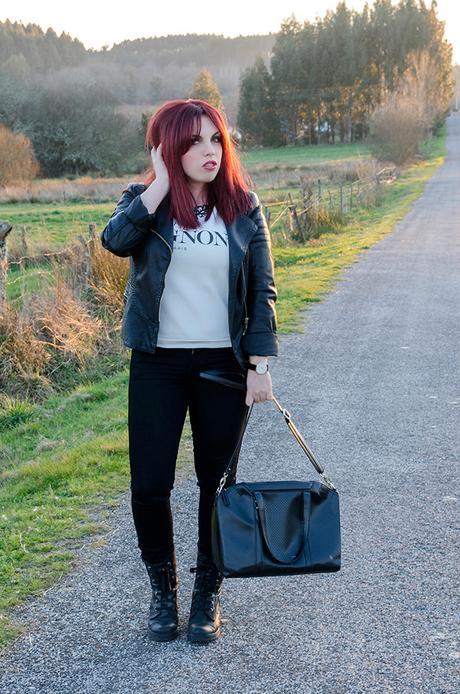 rock`n`roll Look rockero para el día a día