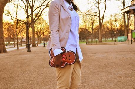 Gingerbread Man Clutch.