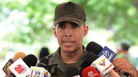 Antonio José Benavides Torres, comandante de la Región para Defensa Integral de la Fuerza Armada Nacional Bolivariana de Venezuela (FANB) y ex director de operaciones de la Guardia Nacional Bolivariana de Venezuela (GNB).