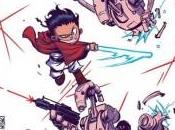 Portada alternativa Skottie Young para Kanan: Last Padawan