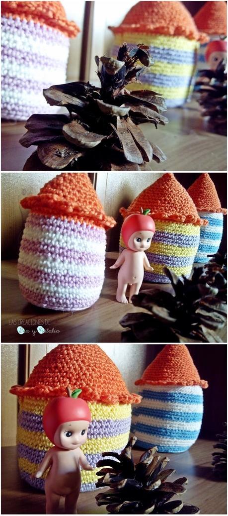 Casitas de crochet Casitas de crochet