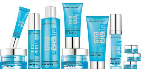 Todos los productos de la gama Hydra Sparkling de Givenchy