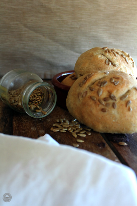 Sunflowers Seeds Bread  #BreadBakers