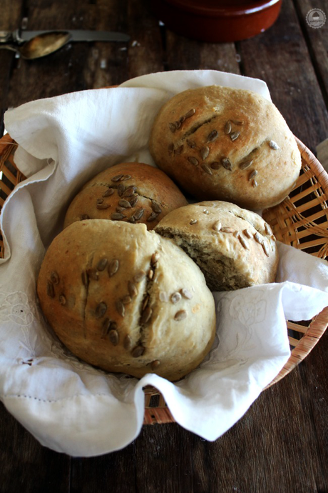 Sunflowers Seeds Bread  #BreadBakers