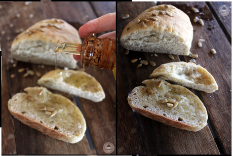 Sunflowers Seeds Bread  #BreadBakers