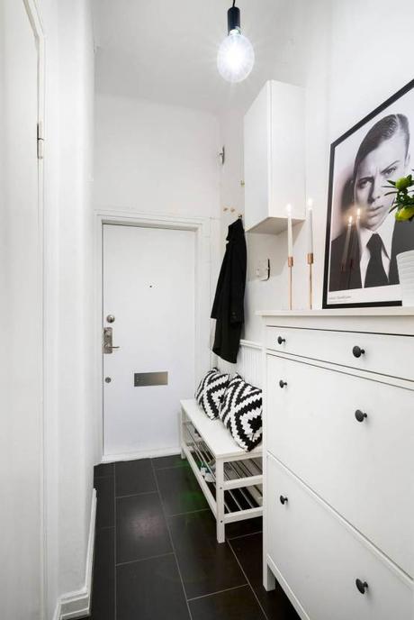 interiores de pisos pequeños decoración pisos pequeños decoración nórdica escandinava cocinas pequeñas en L cocinas pequeñas cocinas nórdicas cocinas con encimera de madera cocinas blancas modernas blog decoración de interiores 