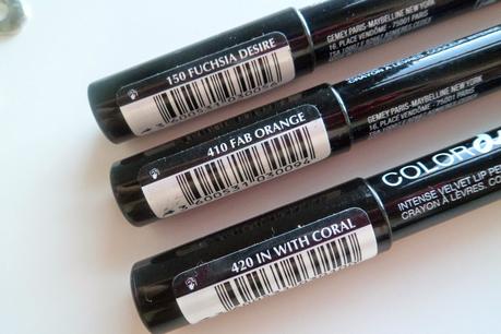 Maybelline Color Drama Intense Velvet Lip Pencil: Review y swatches
