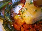 Migas extremeñas bacalao confitado