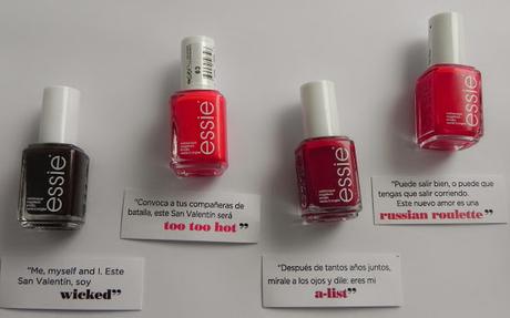 Los rojos de Essie (Haul y swatches)