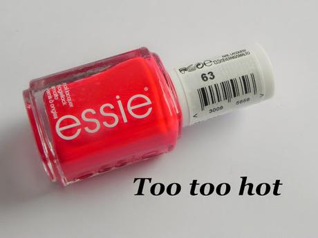 Los rojos de Essie (Haul y swatches)