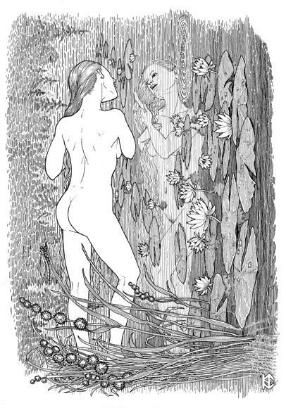 Nikolay Fomin y Apollonia Saintclair. Arte, dibujo, erotismo.