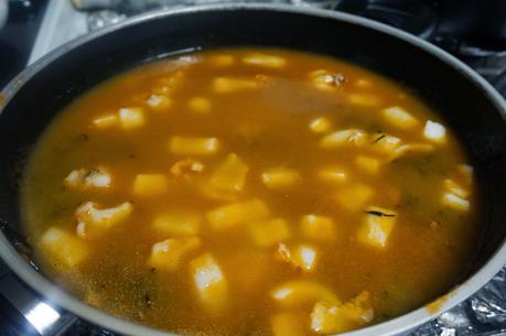 Fideuá negra con sepia