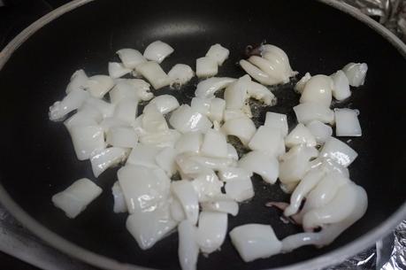 Fideuá negra con sepia