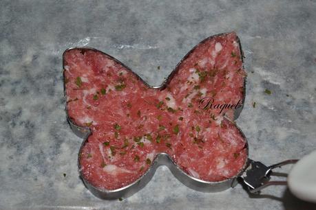 Hamburguesas de Mariposas de Cerdo y Ternera