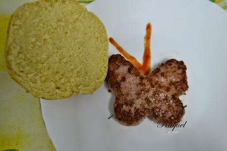 Hamburguesas de Mariposas de Cerdo y Ternera