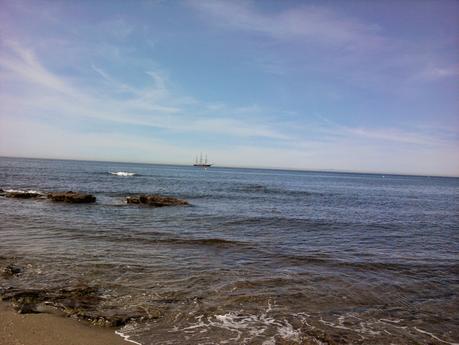 LUBINA ASADA EN PAPILLOTE RELLENA DE LANGOSTINOS, ESPARRAGOS, CHAMPIÑONES, PASAS Y PIÑONES