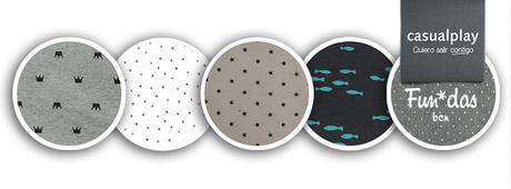 Casualplay y Fun*das bcn, exclusiva línea para bebés con mucho estilo. Estampados_fundasbarcelona_CP_1