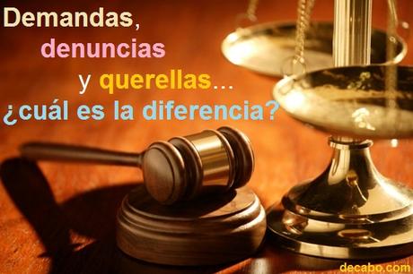 demandas denuncias y querellas decabo