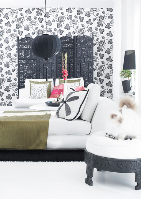 Un apartamento con toques árabes y orientales