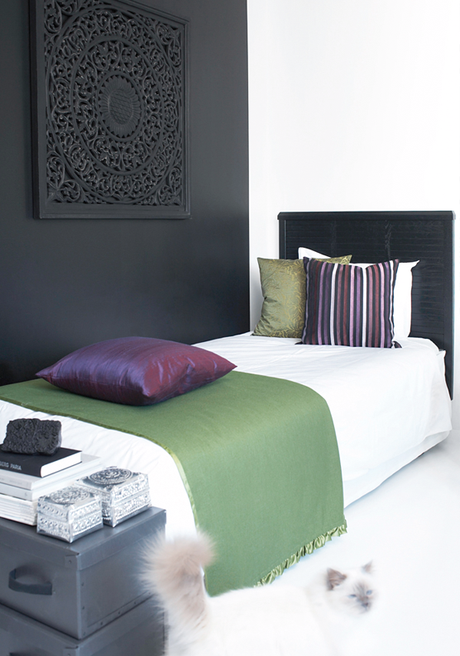 Un apartamento con toques árabes y orientales