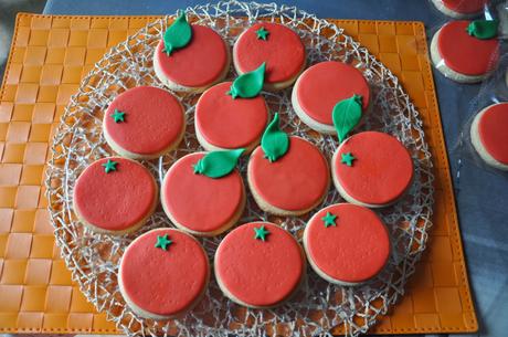 Galletas De Naranja Decoradas