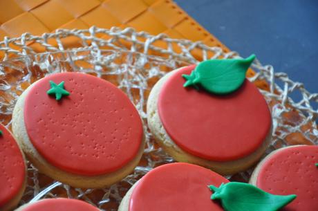 Galletas De Naranja Decoradas