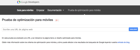 Prueba Optimizacion Moviles Google