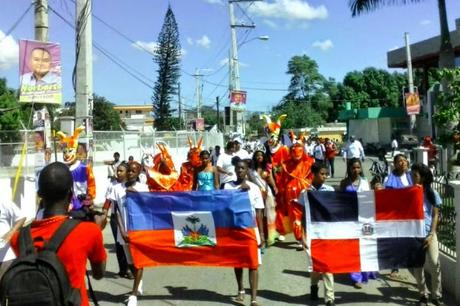 Dominicanos y haitianos realizan intercambio cultural y deportivo