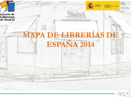 Mapa de librerías de España del Gremio de Libreros (CEGAL)