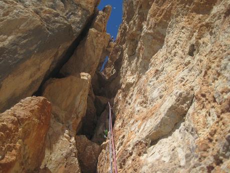 Escalada en el Peñon de Ifach: Diedro UBSA 250mt 6a max