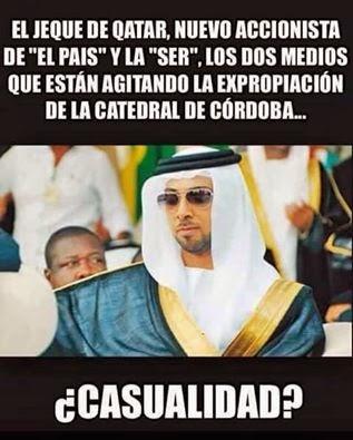 La Plataforma para expropiar la Mezquita de Córdoba tiene unos amiguetes muy alianzadores