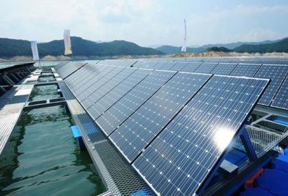 Planta Solar Flotante