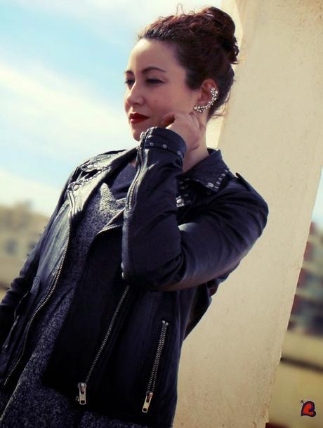 Minivestido de Paño-Tweed Minidress-Tweed Mini Robe