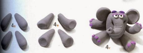 Figuras de plastilina para hacer con niños