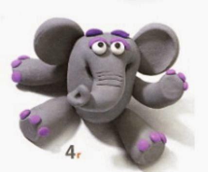 Figuras de plastilina para hacer con niños